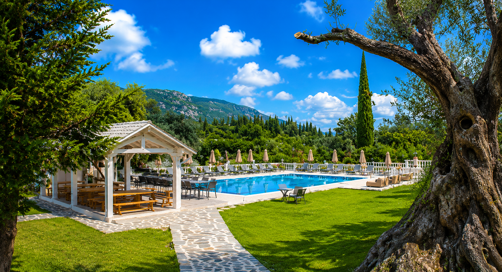 Pelithea Resort Pool Area