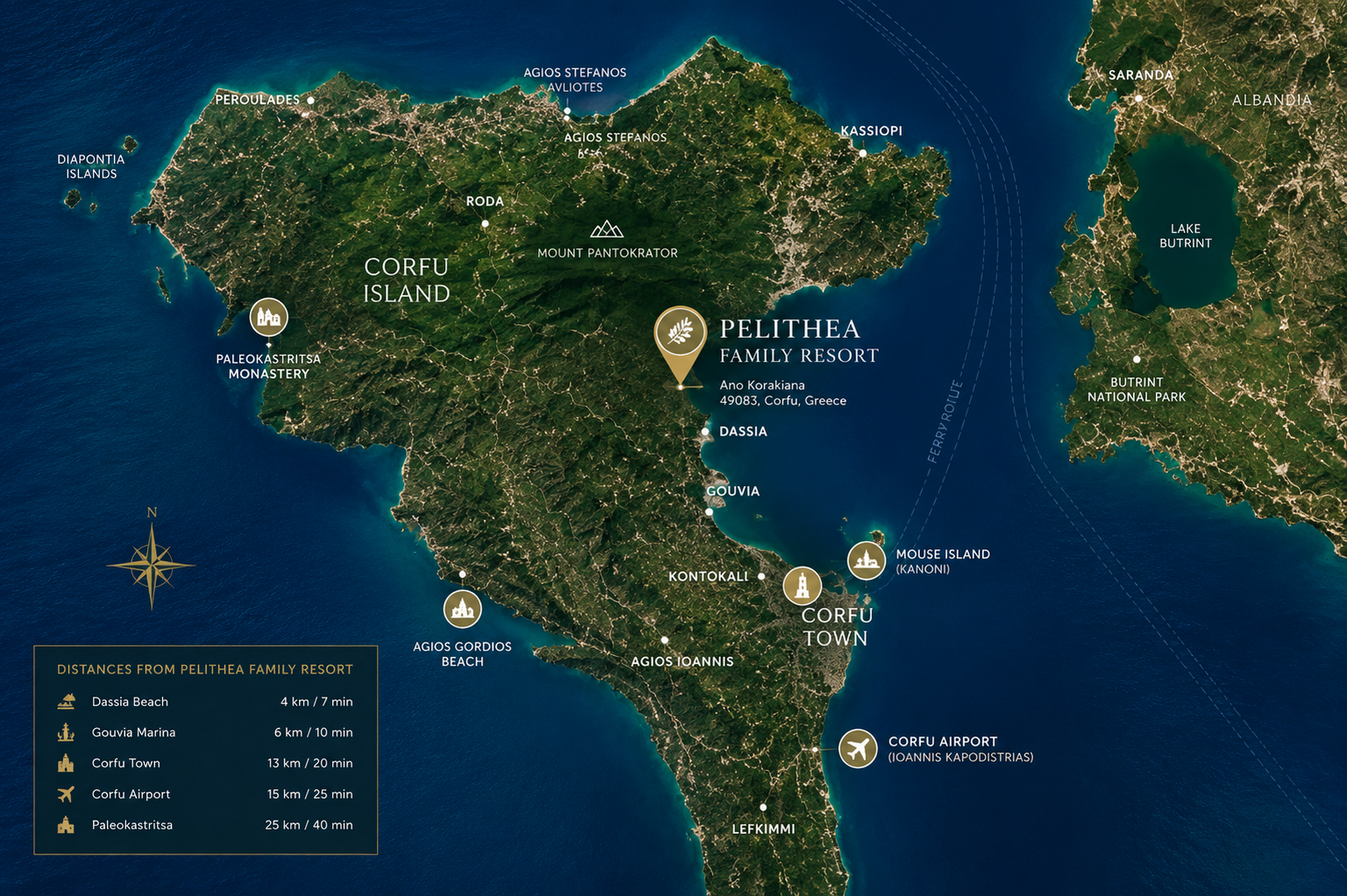 Resort Location Map